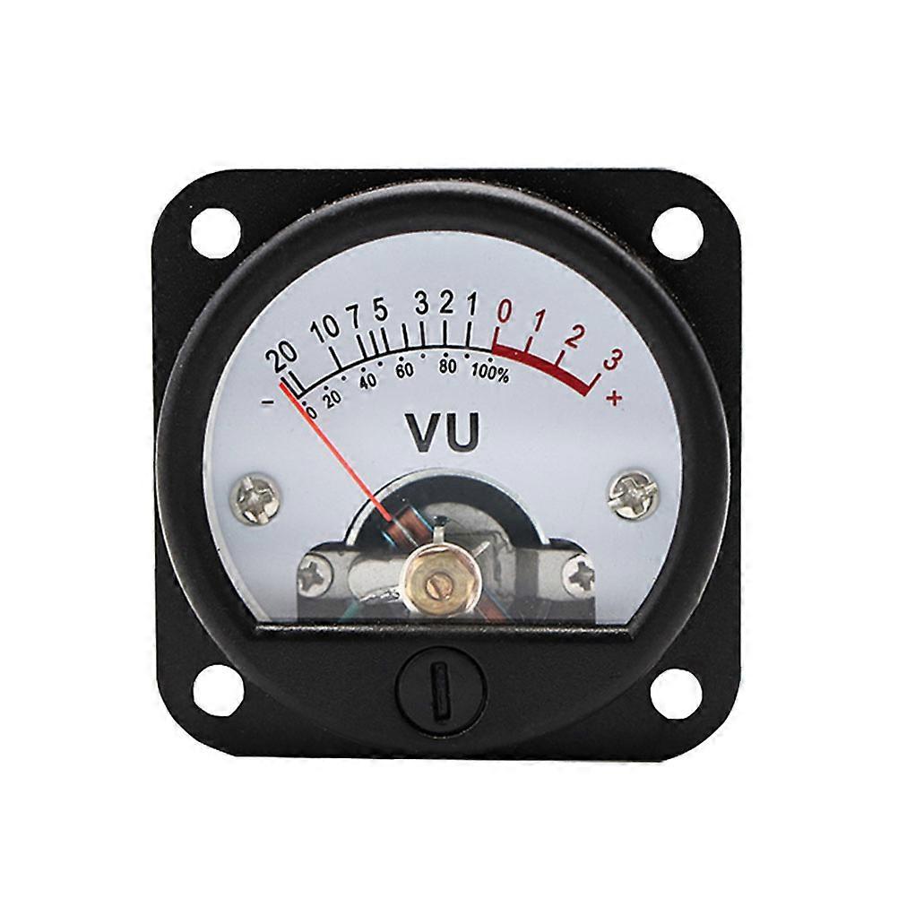 Decibel Meter Sound Level Reader VU Meter Head Hobbyists 4.80X4.80X3.60cm 1Set