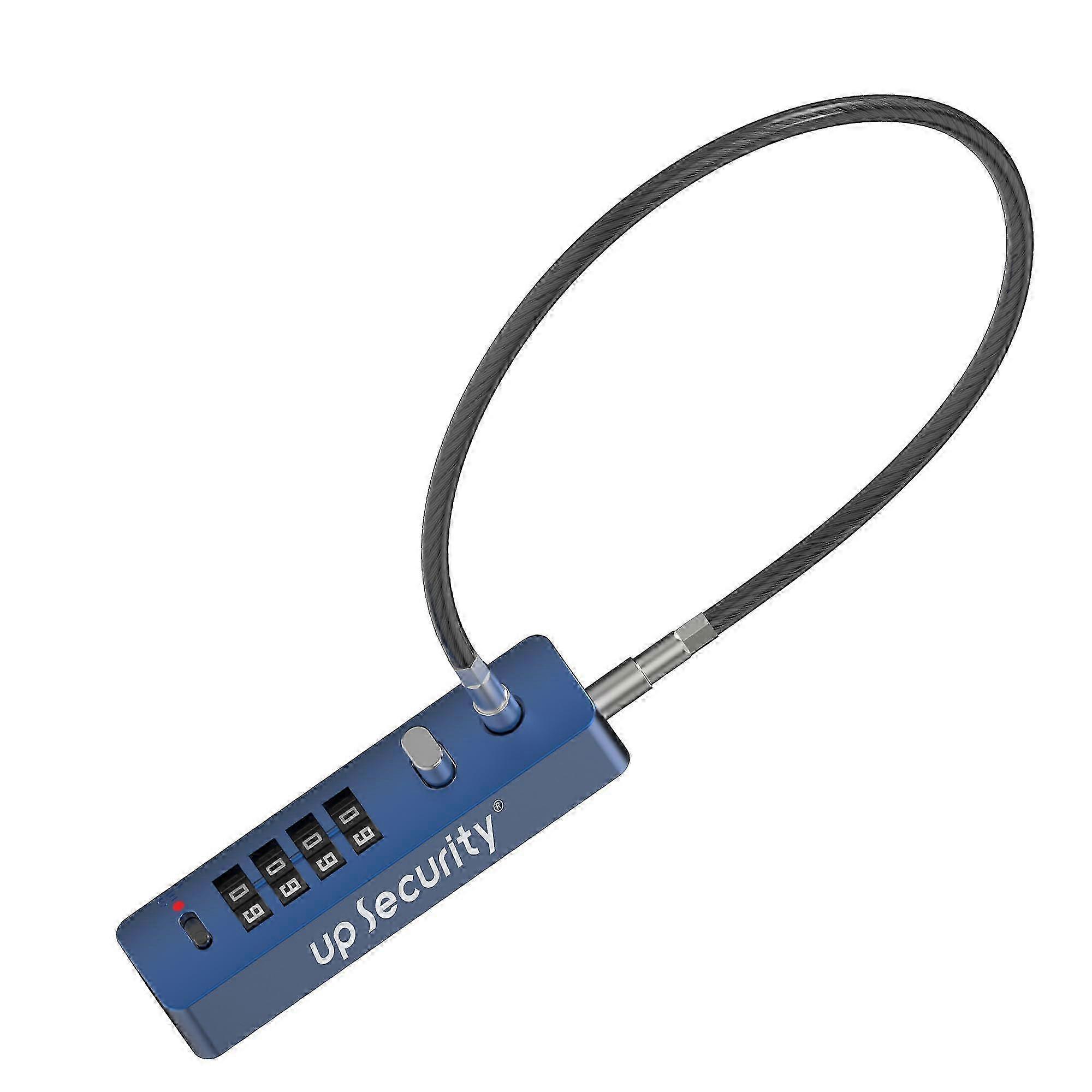 Resettable Combo Code Keyless Anti-Theft Cable Lock for Cabinets 11.8(30cm) Short Cable