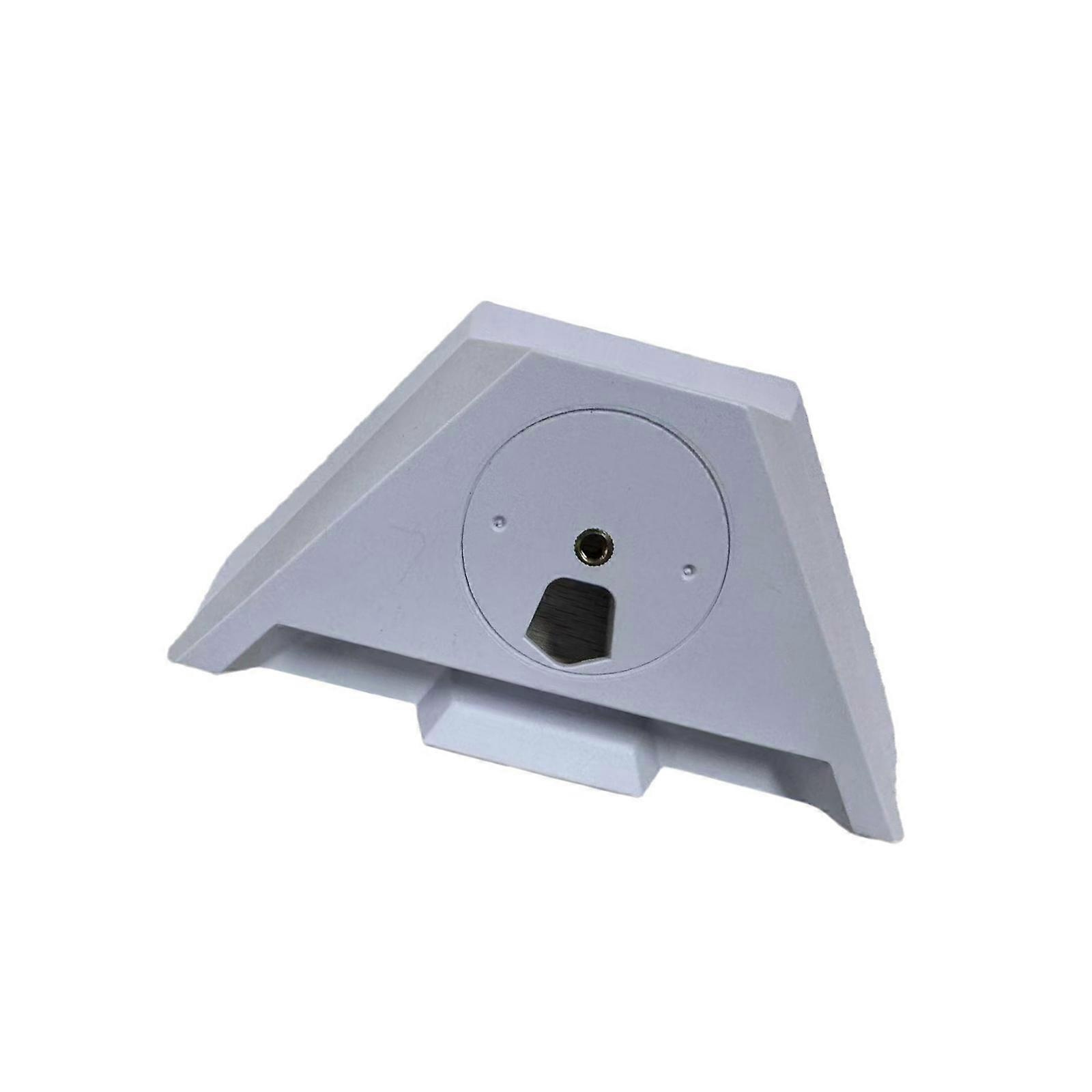 Navigation Equipment Mount White Adapter Mount for Satellite 1/4"-20 Nut Bracket and Tripod Mount Multicolor