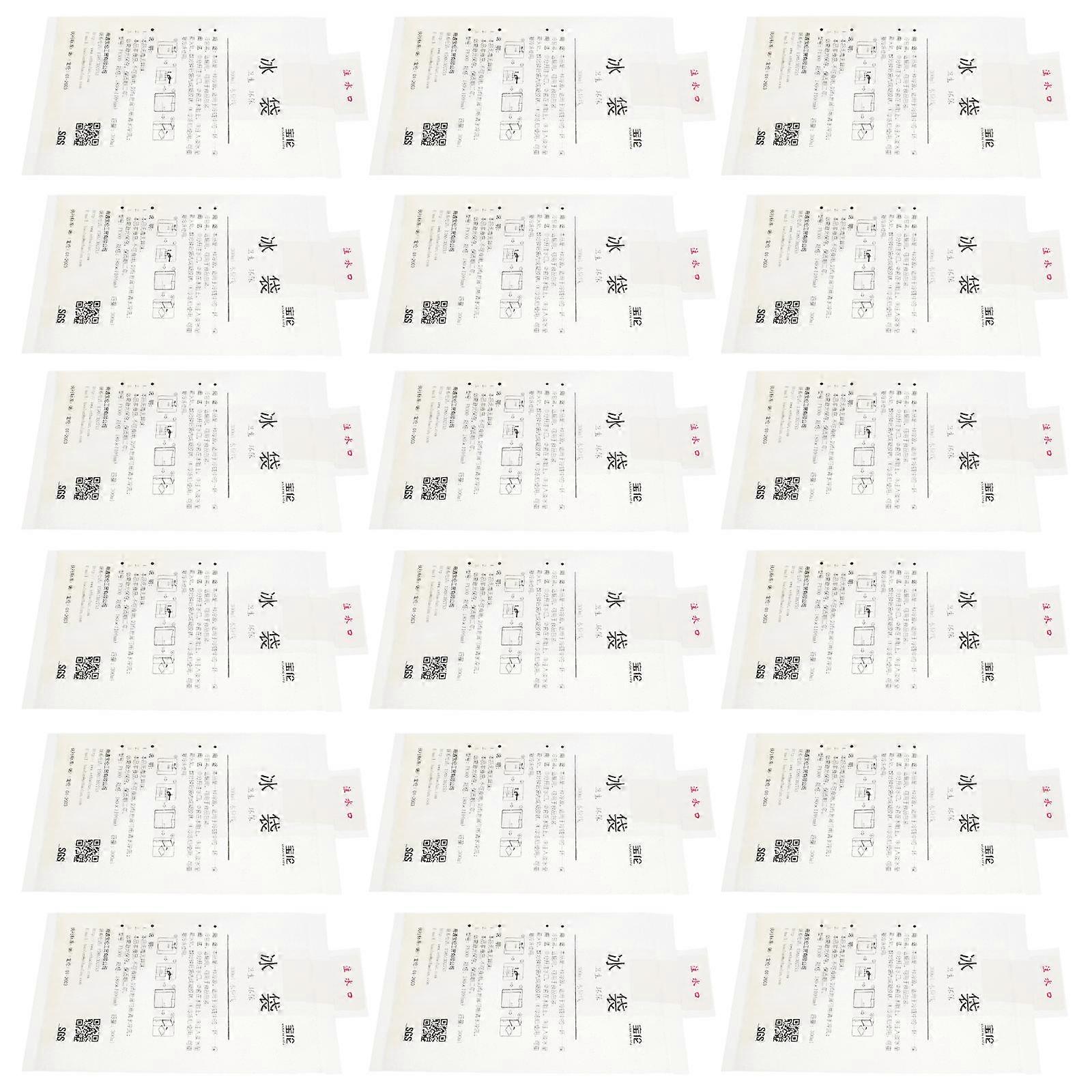Cooling Packs Refrigerant Pack General Users Parties Bars 20X10.3cm Rectangular Portable Ice Packs 20Set