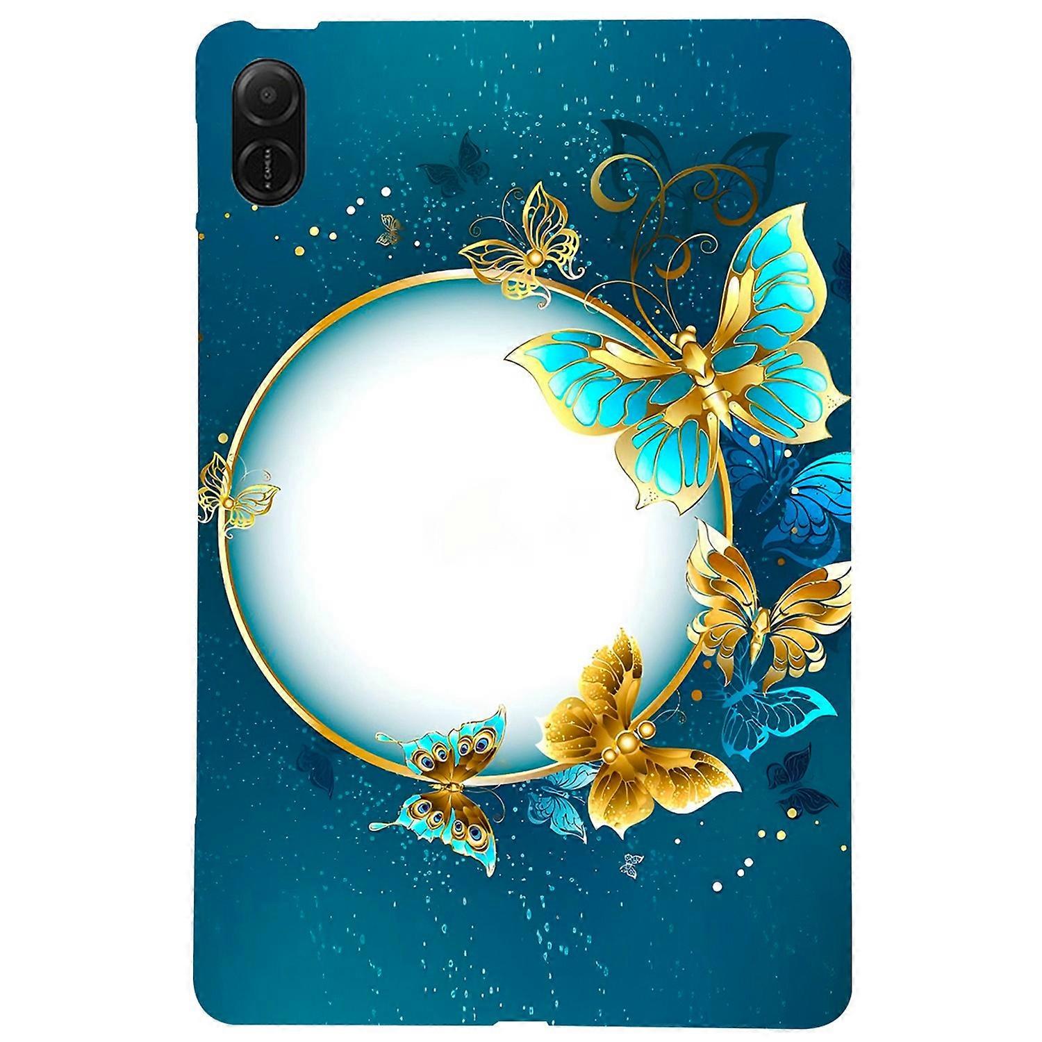 For Honor Pad X8a TPU Case Pattern Printing Slim Tablet Protective Cover