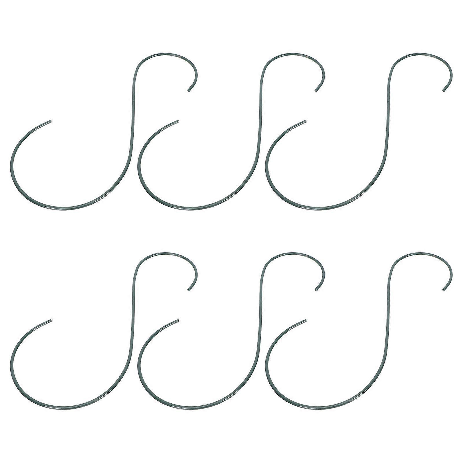 Hanging Hooks for Home Office Display Corrosion Resistant 6Pcs