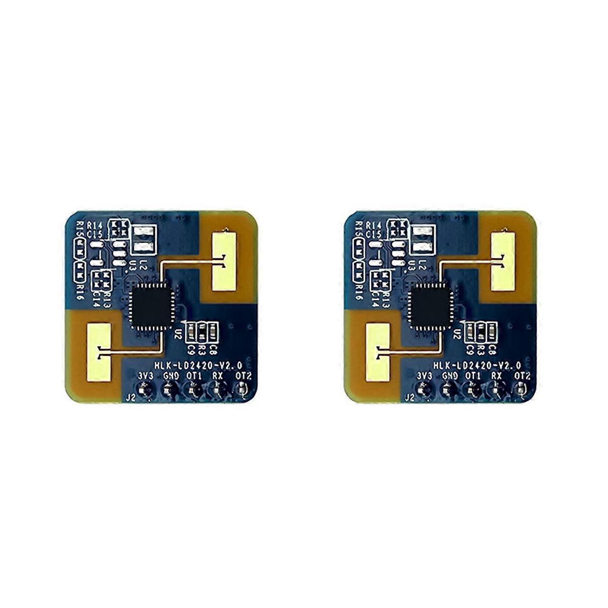2X 24G mmWave LD2420 Human Presence Radar Sensor Motion Detection Module