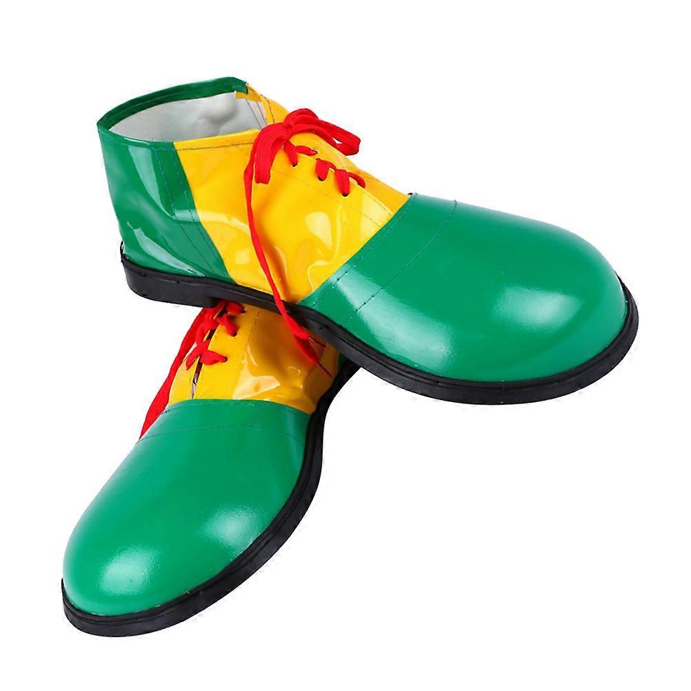 Halloween Boots Green Funny Costume Adjustable String Tie Unisex Adult Masquerade Parties 1Pair