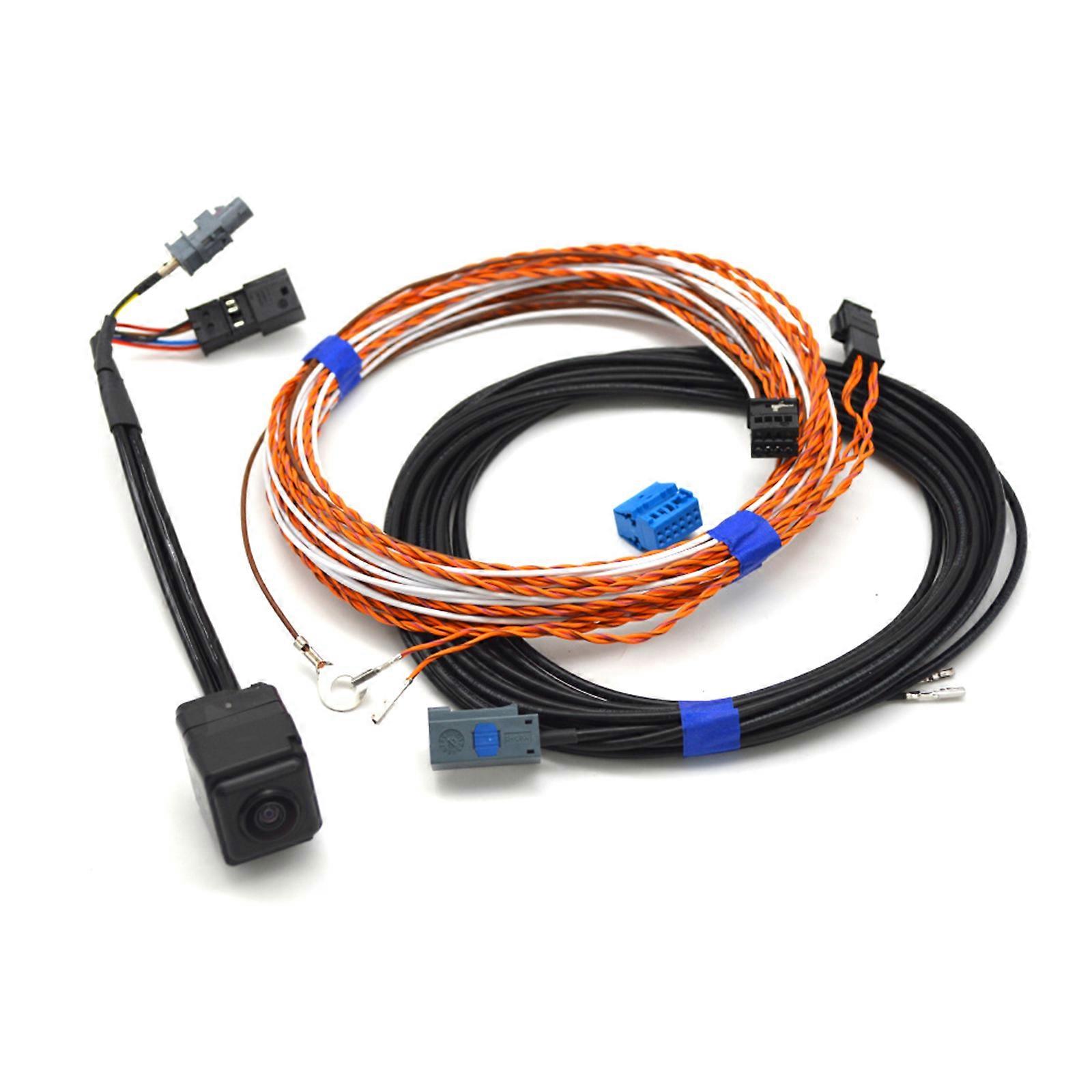 5Q0980556B Replacement Automotive Backup Camera Core High Resolution 1080P Waterproof Fit for Vehicle Parking Assistance Multicolor