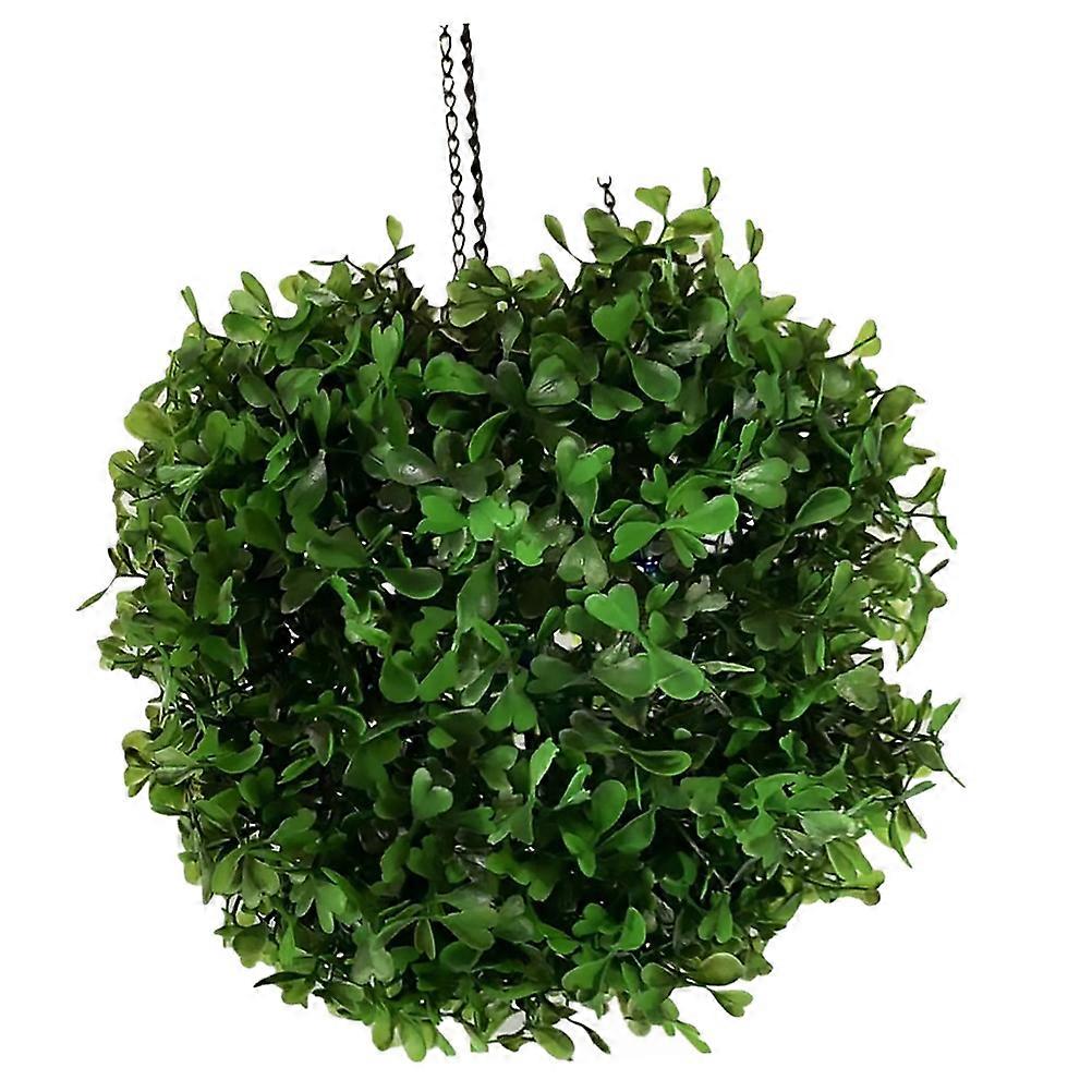 Solar Powered LED Plant Hanging Lamp for Decoration Green Warm White