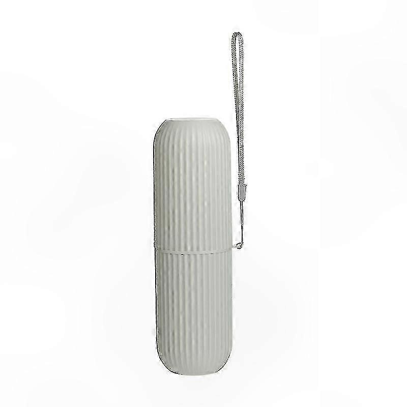2-Pack Portable Toothbrush and Toothpaste Travel Case with Covers
