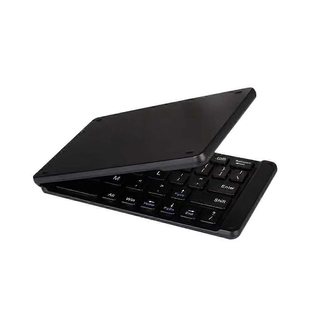 Wireless Keyboard for Phone Black ABS Material Rectangular Shape Travel 1Pcs
