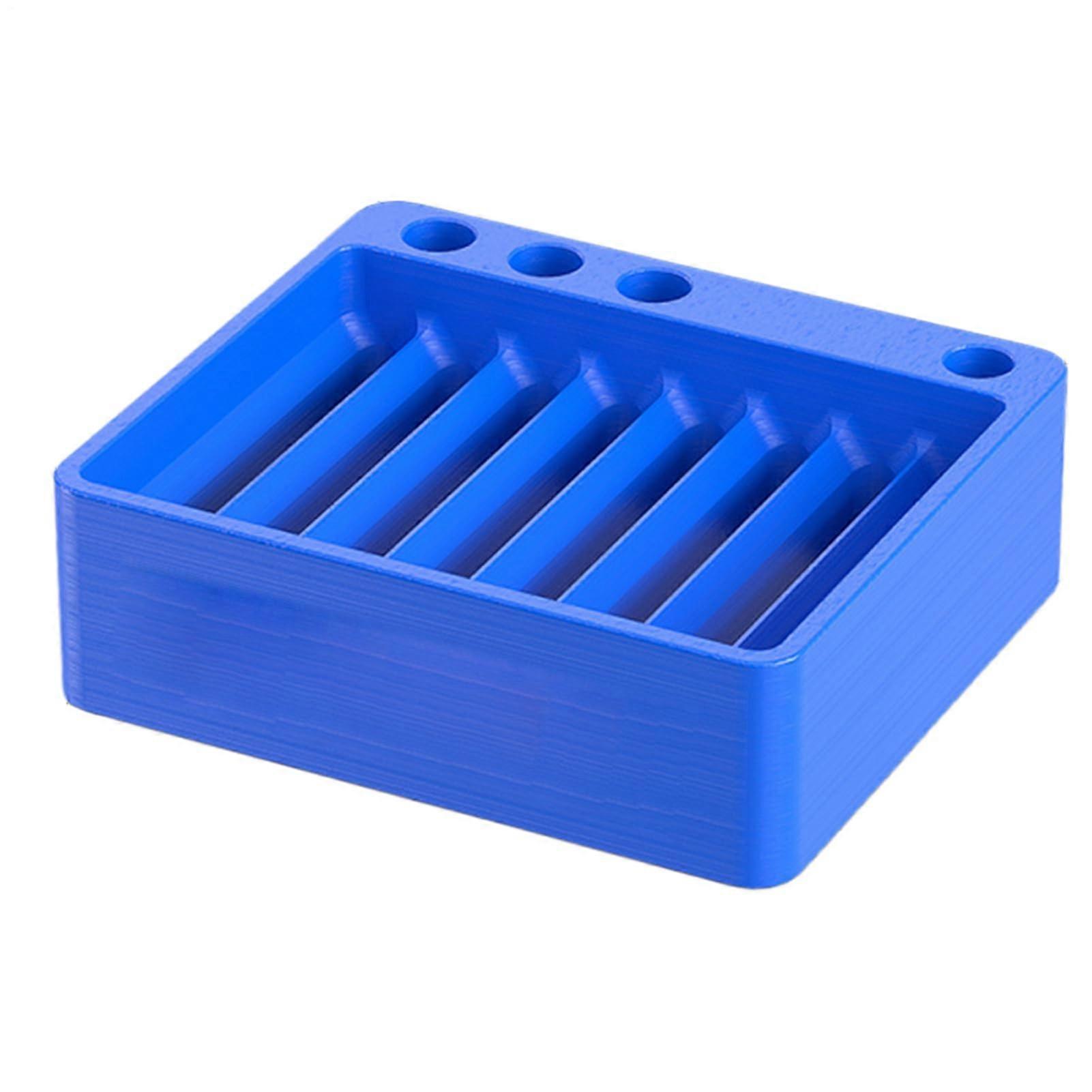 Spoke Storage Bicycle Organiser, 8.1 x 6.8 x 1.98 cm, Detachable, Reusable, Compact Wheel Building Box, Lightweight
