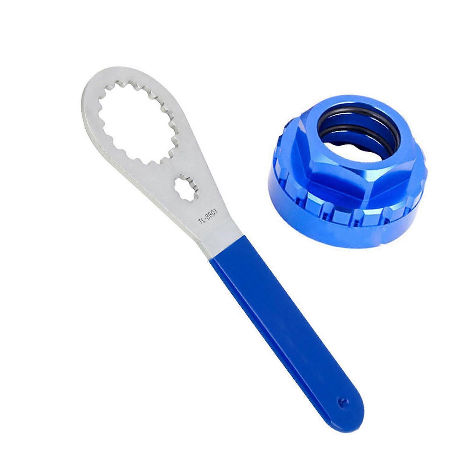 Crankset Circlips Wrench Direct Mount Chainring Installation Tool Disassembly Wrench for M7100 M8100 M9100 Blue BB01 Wrench
