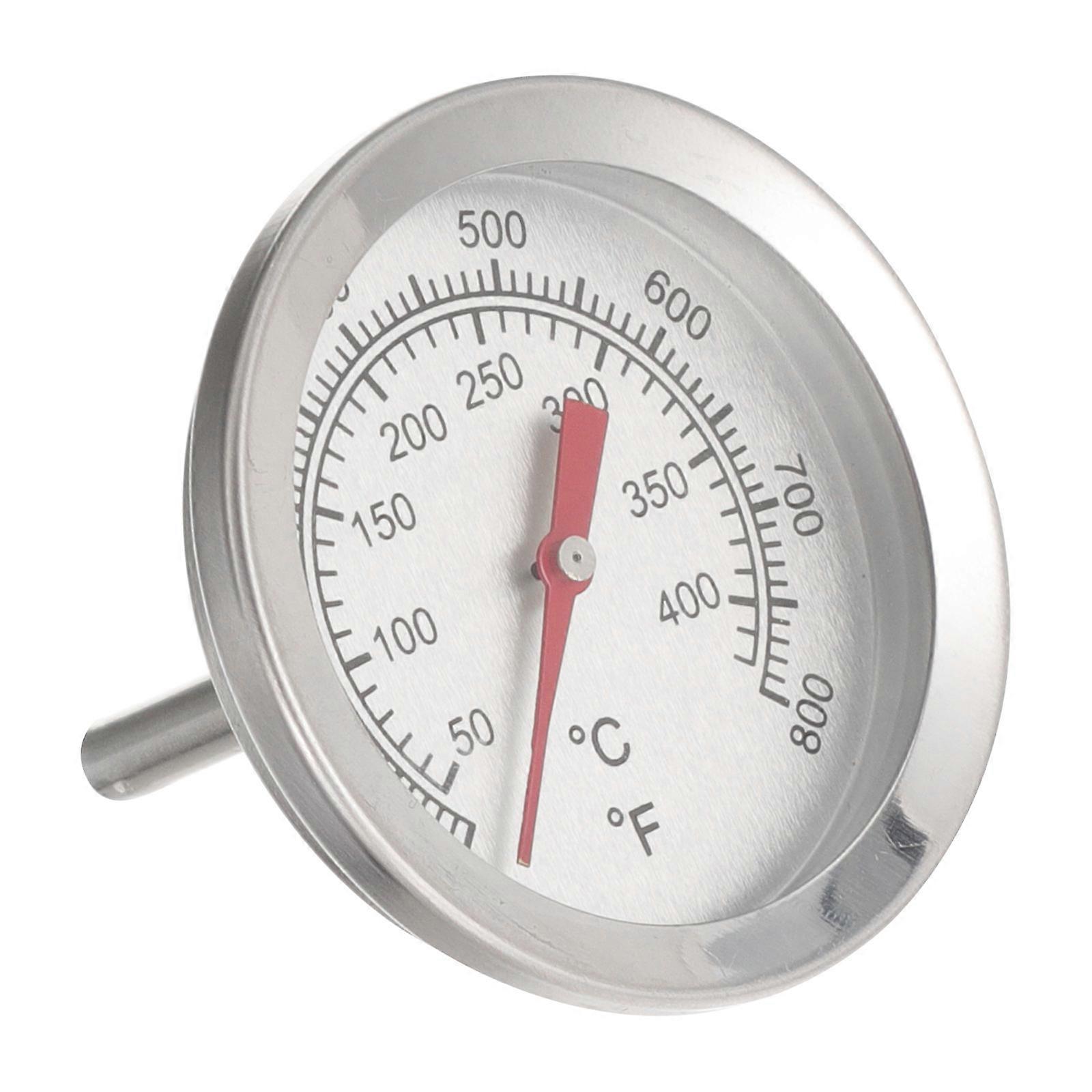 Oven Thermometer Dial Monitoring Ingredients Round Dial Barbecue 5.8X5CM 1Set