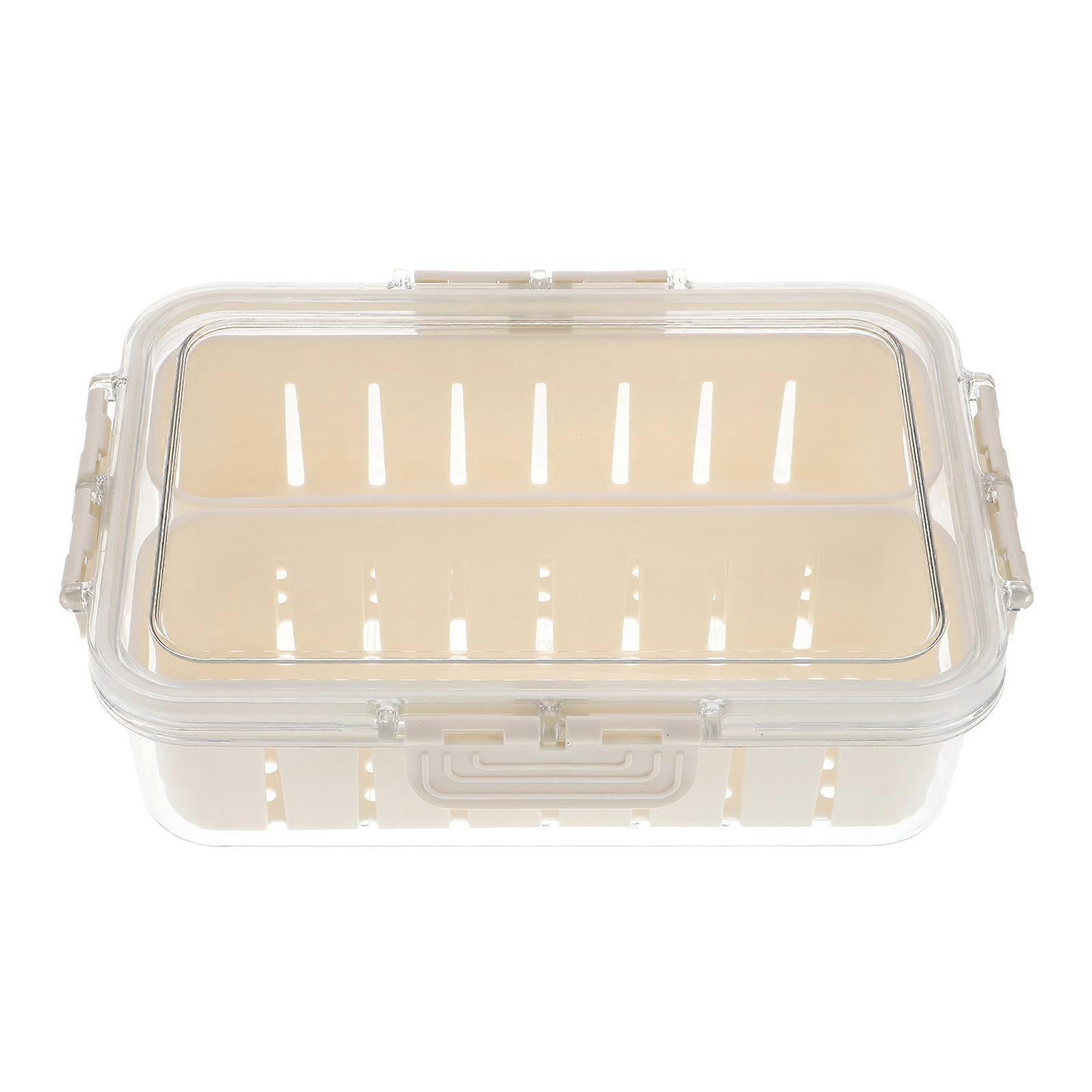 Refrigerator Storage Container with Lid for Fridge Organization Multi PET Food Grade Safe and Light
