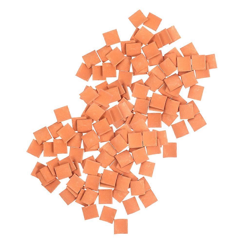 100pcs Scale Miniature Roof Tiles for Dollhouse & Micro Landscape Gardens – Realistic Simulation, Easy Installation, Craft DIY Model Building