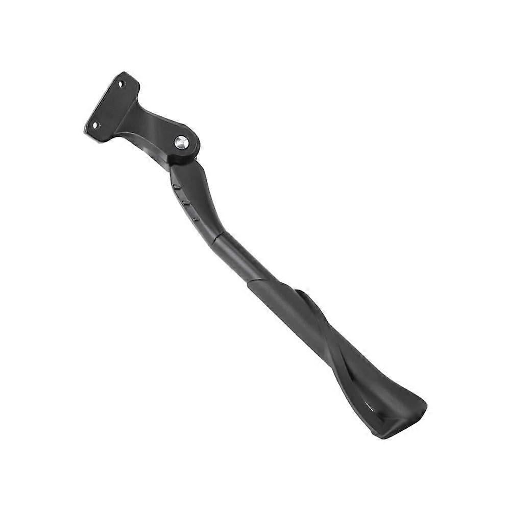 Motorcycle Stand Bicycle Parking Support, Adjustable Aluminum Alloy Side Stand with Two Holes Footrest
