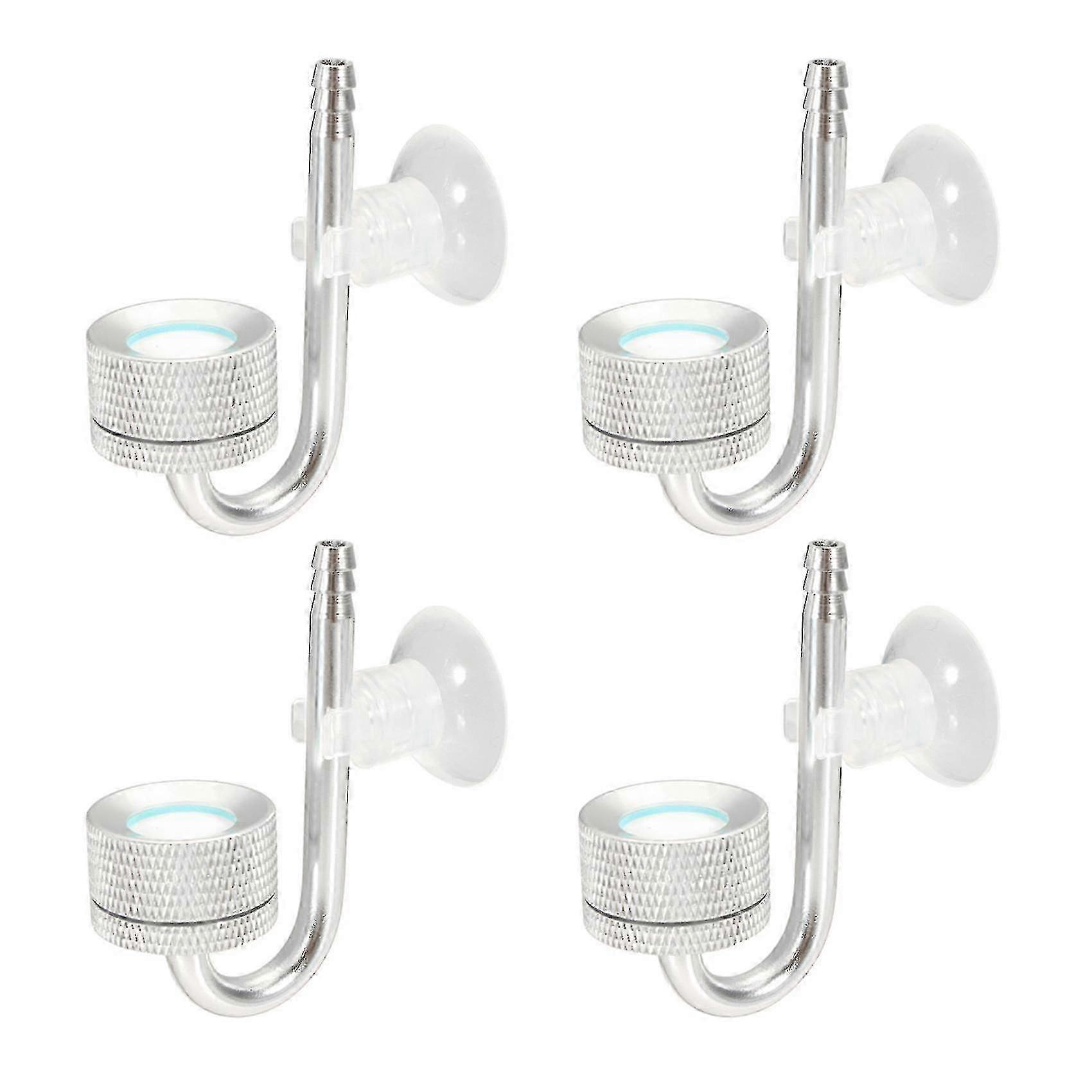 4x Set Co2 Diffuser Atomizer Regulator Reactor For Fish Tank