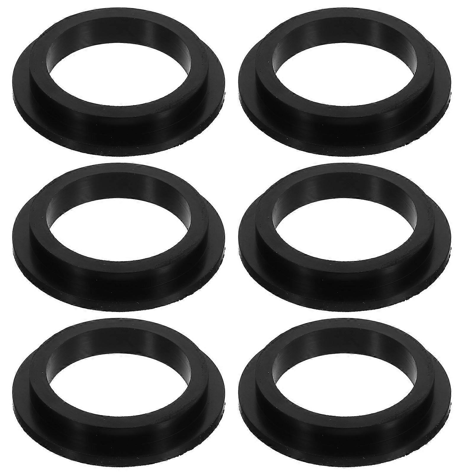 6pcs Pool Pump Filter Gasket Replacement Kit, Weatherproof Plastic Seal Rings for Sand Filter Pumps, Easy Installation, Compatible with Intex Pool