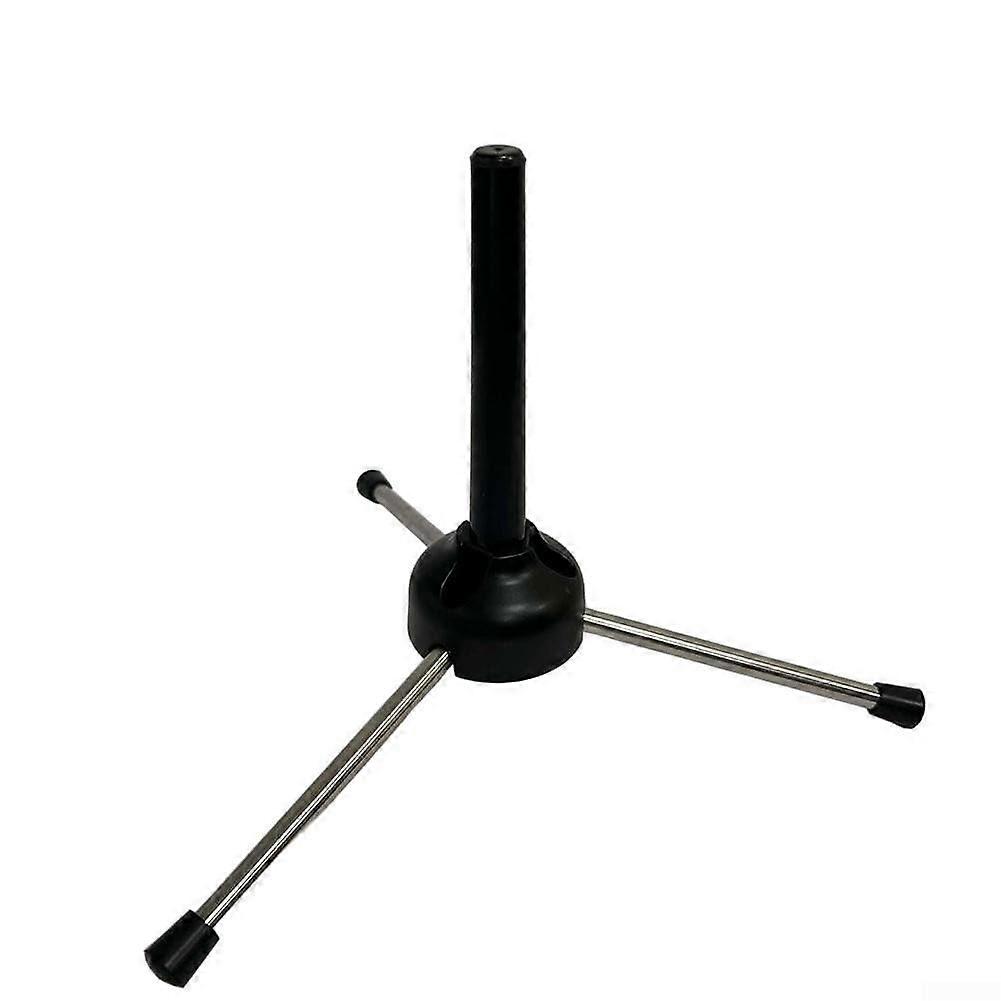 Wind Instrument Stand - Metal Tripod Support with Rubber Protector for Oboe, Flute, Clarinet, Saxophone Storage