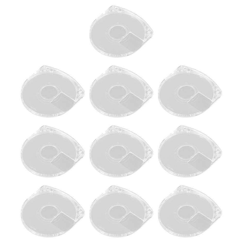 CD Storage Case Game Disc Case for Game Protective Shell Gaming Accessory Easy Open and Close 6.5X6.5X0.5CM 10Pcs
