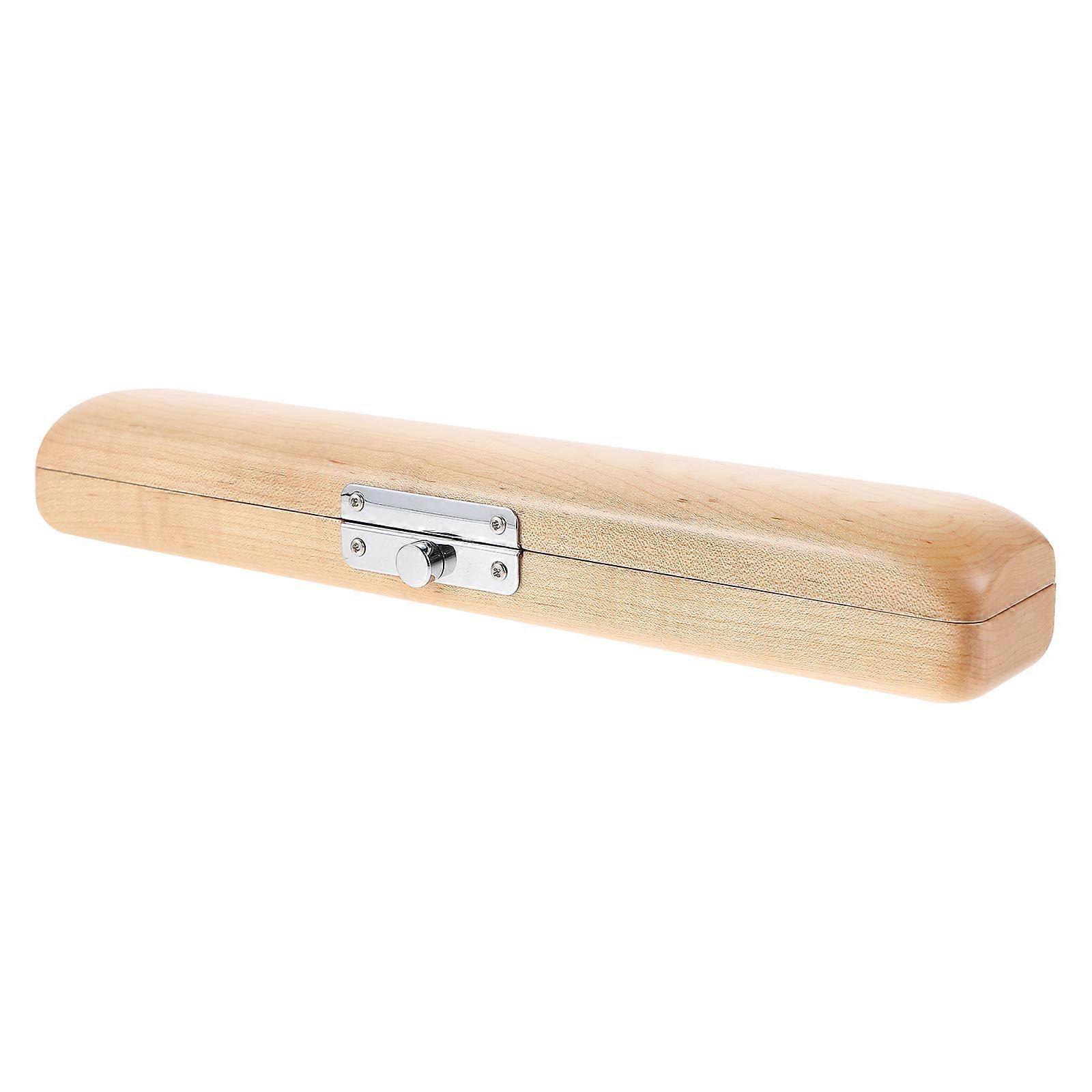 Practical Flute Head Box 1Set For Amateurs Performance Khaki Waterproof Storage