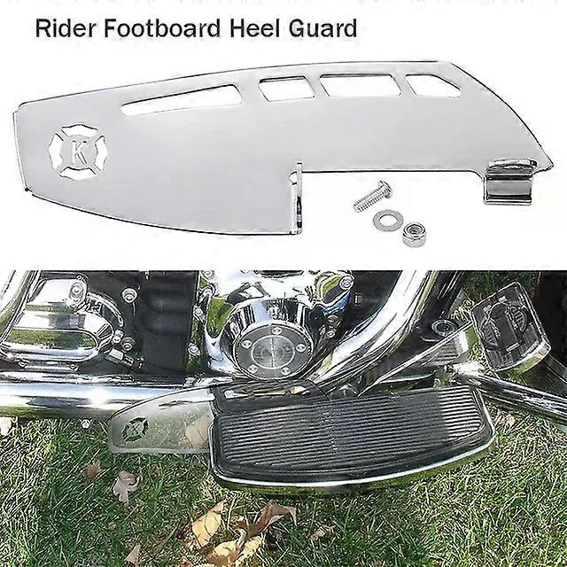 Motorcycle Rider Footboard Heel Guard Fit For Road Glide Road King Electra Glide Street Glide Ultra Limited FLHTK Tri Glide Ultra