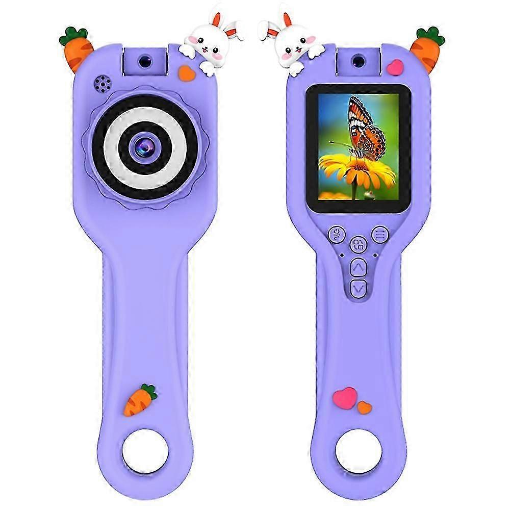 HY-F1 Cartoon Design 2.0 Inch Handheld Microscope Camera 500X Magnification Video Recorder for Kids,