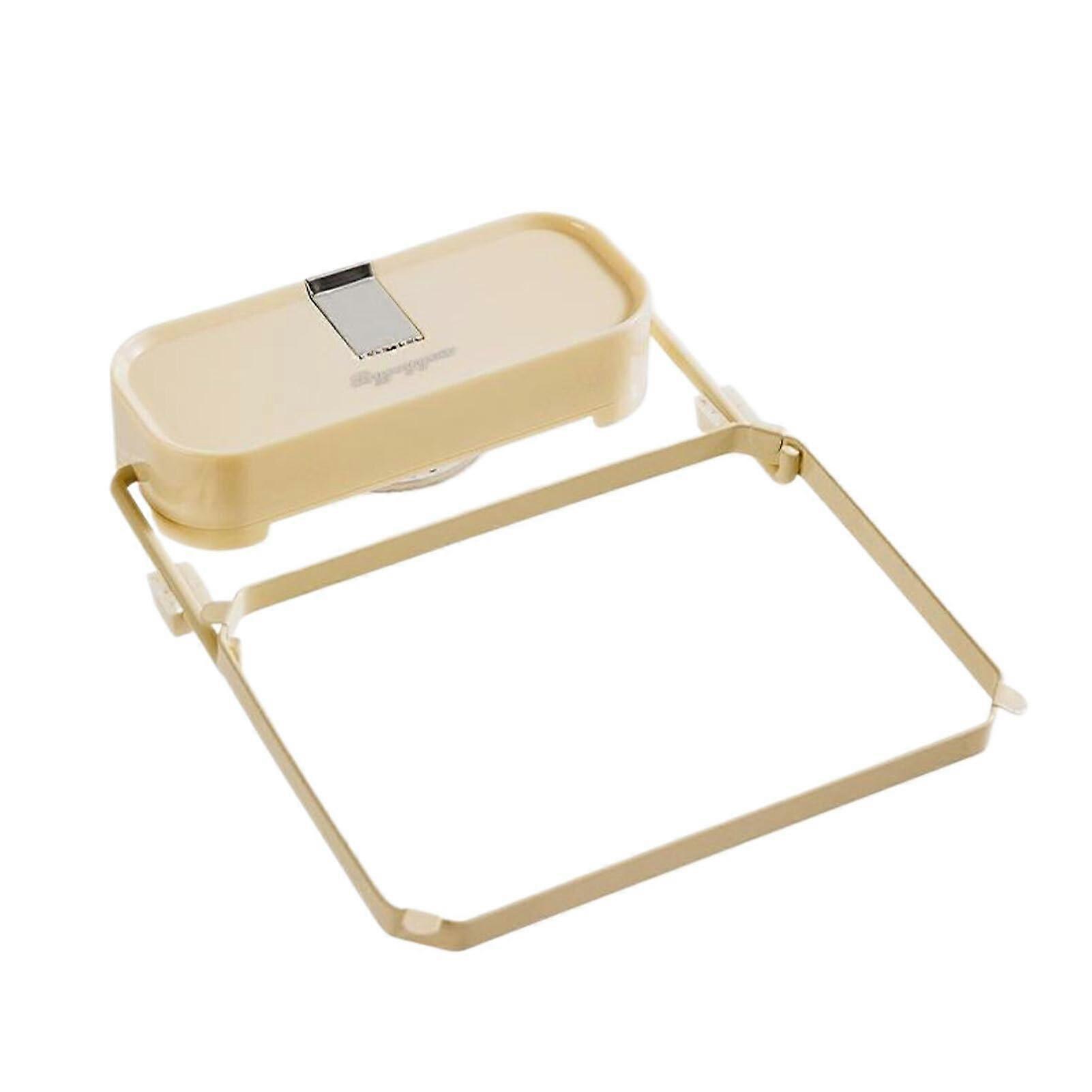 Fine-Mesh Kitchen Drain Strainer Foldable Upright Drain Rack With Suction Cup Milky White Set Of Two