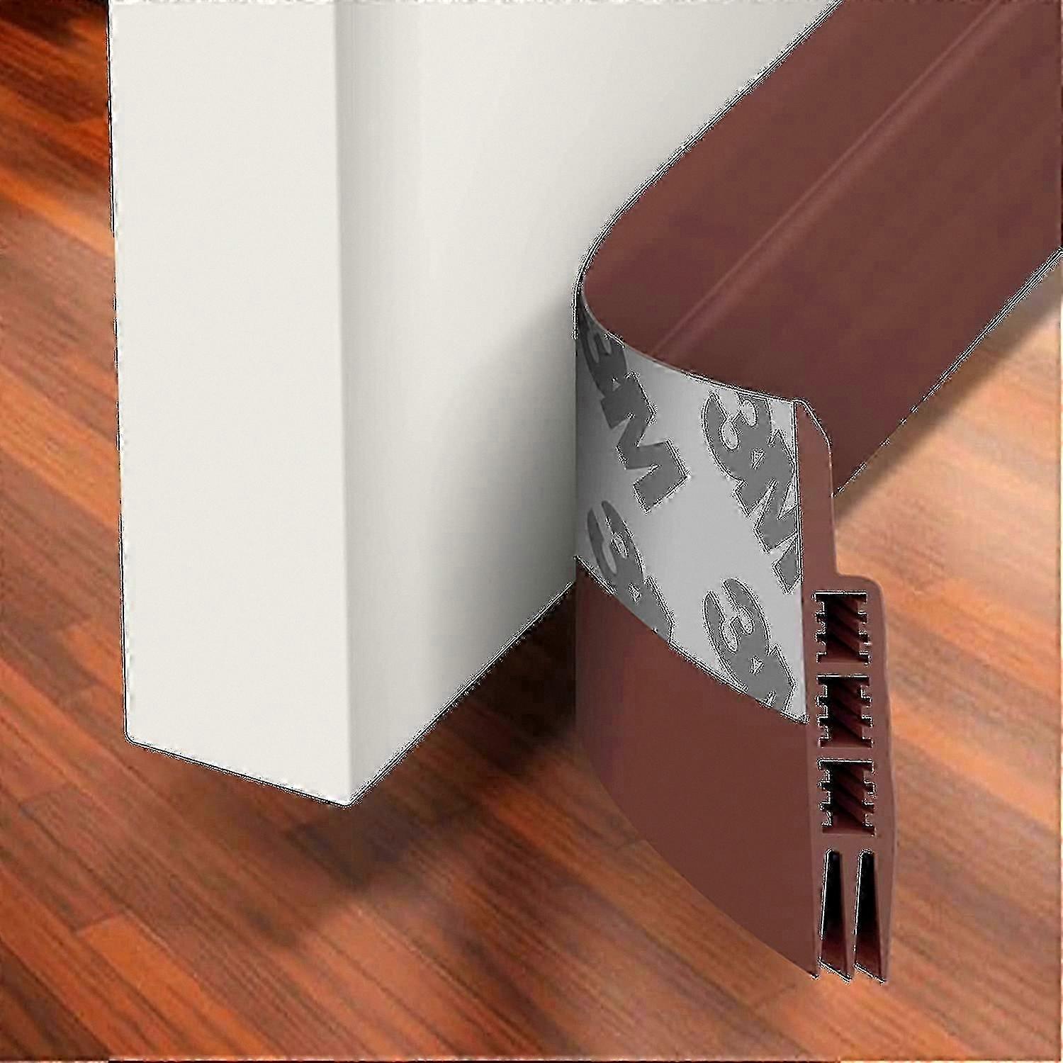 Durable Adhesive Door Seal Strip for Noise Reduction and Weatherproofing