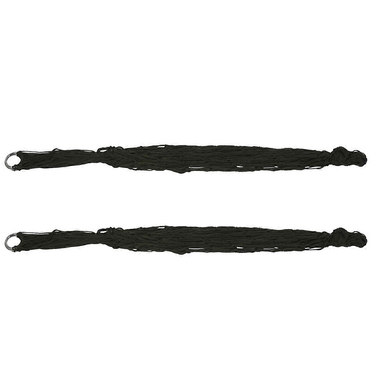 2X 9-Strand Bold Nylon Hammock Load-Bearing 100Kg Hammock Hammock