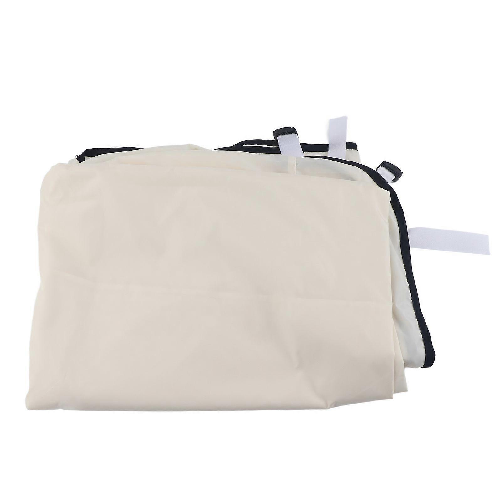 ガーデンコートヤード屋外防水ポリエステルタフタ3人乗りスイングチェアハンモックシートクッションカバークッションカバー150 * 50 * 10CM(ベージュ)