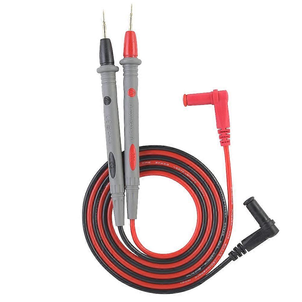 2PCS PT1006 Digital Multimeter  Needle  Tip  Probe Pin 20A 109 cm  Sensitivity for Testing Very Small Components