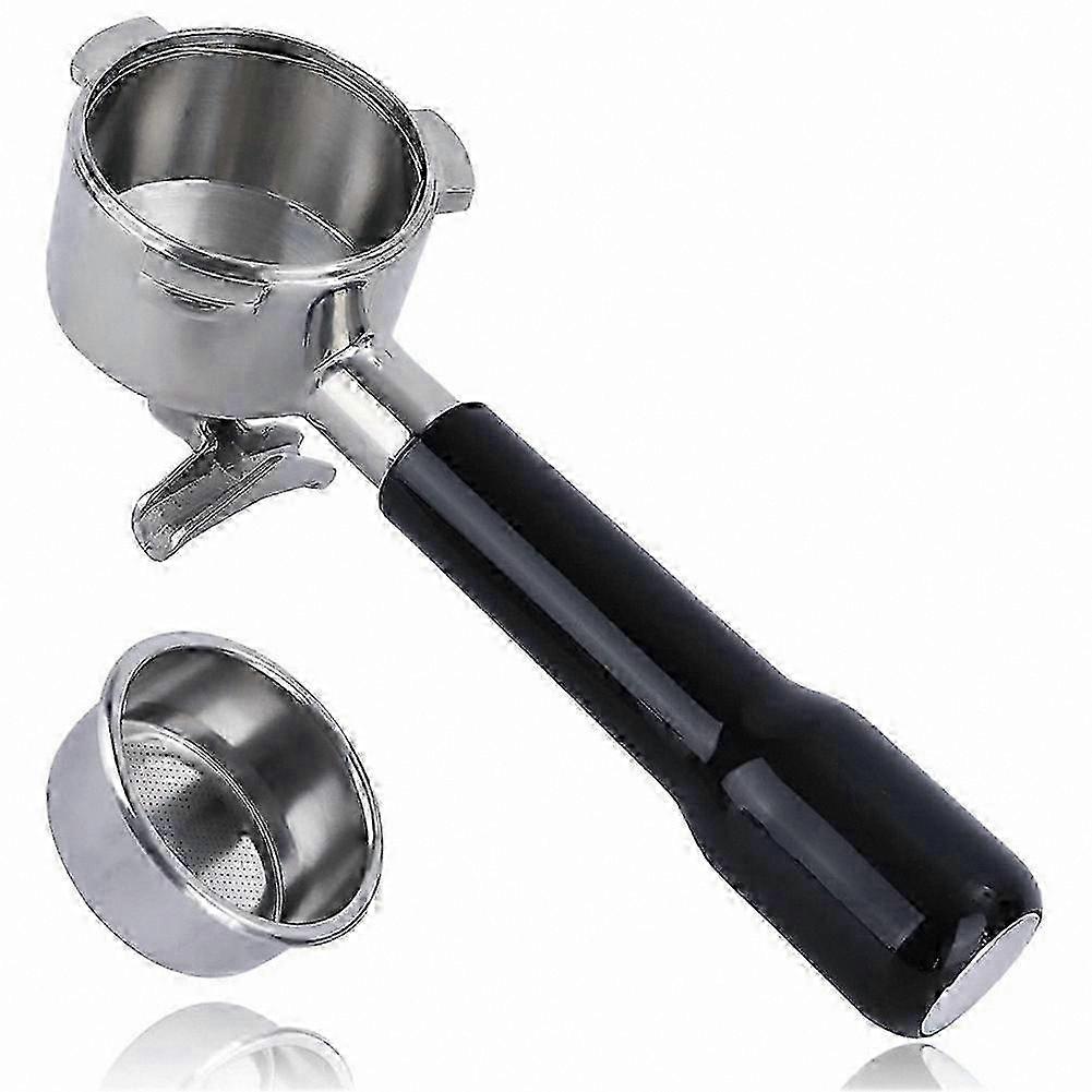 54mm Stainless Steel Portafilter for Espresso Machines, Compatible with Multiple Models
