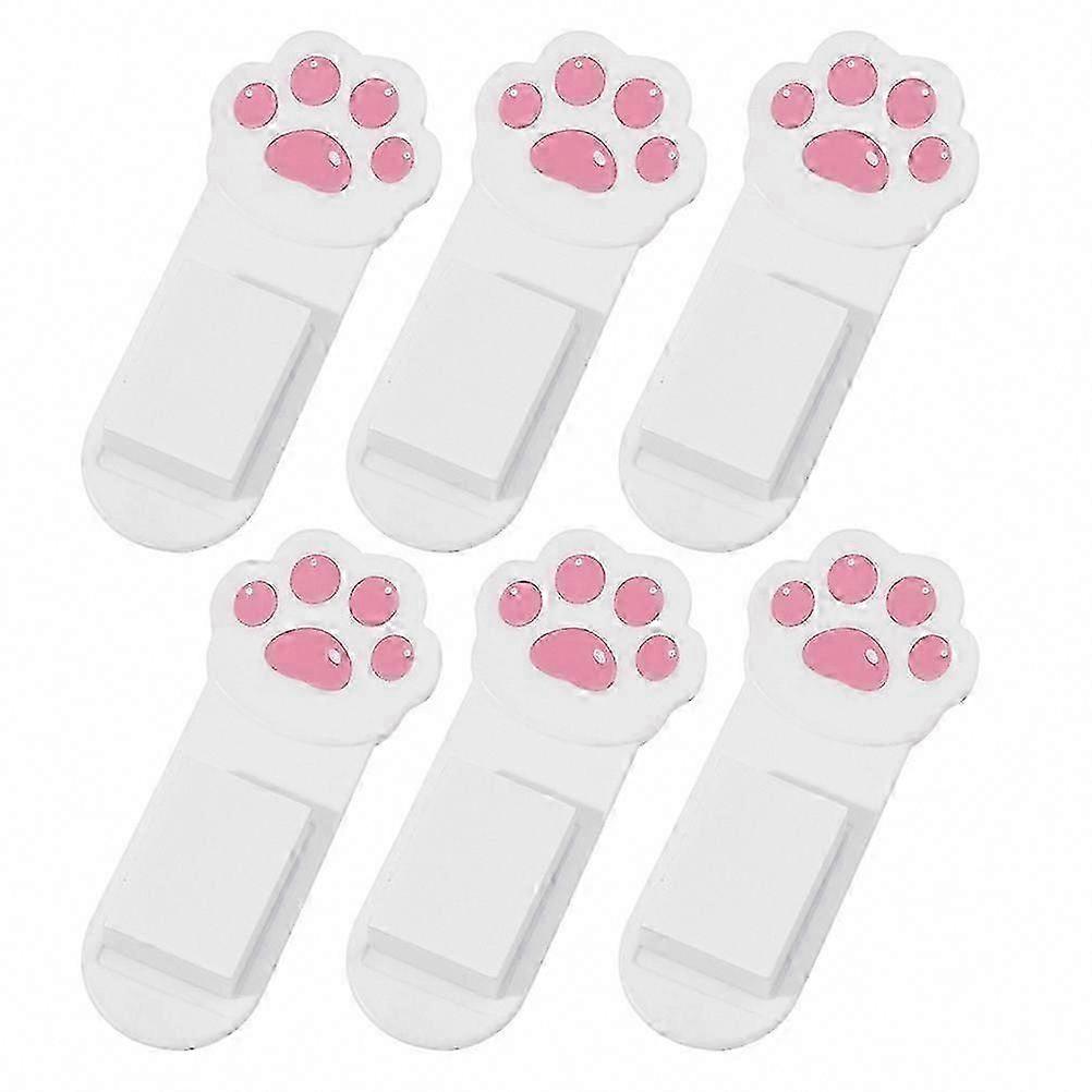 6db macskamancs WC-fedél emelők - öntapadó fürdőszobai fedél fedelek a könnyű emeléshez