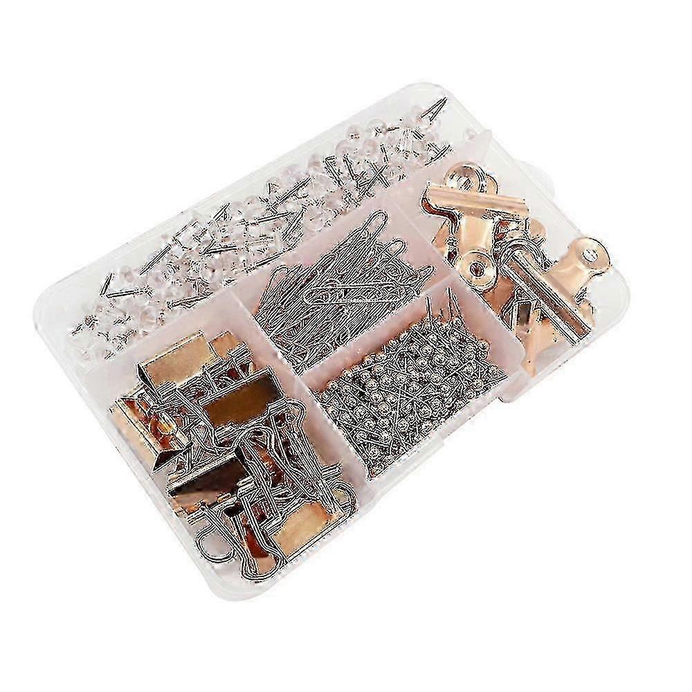 500 Pcs Rose Gold Office Stationery