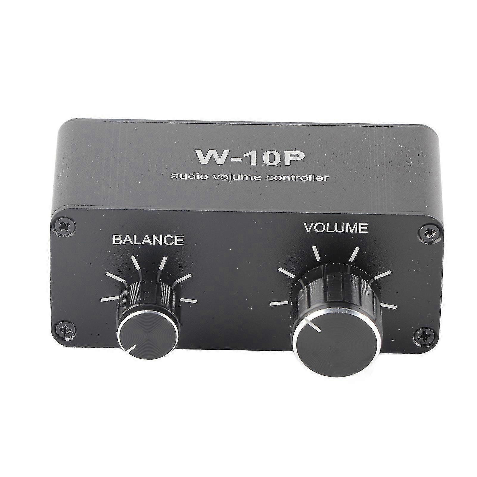 For Mini Stereo Audio Preamplifier Headphone Amplifier Volume Controller with RCA Jack 3.5mm Output