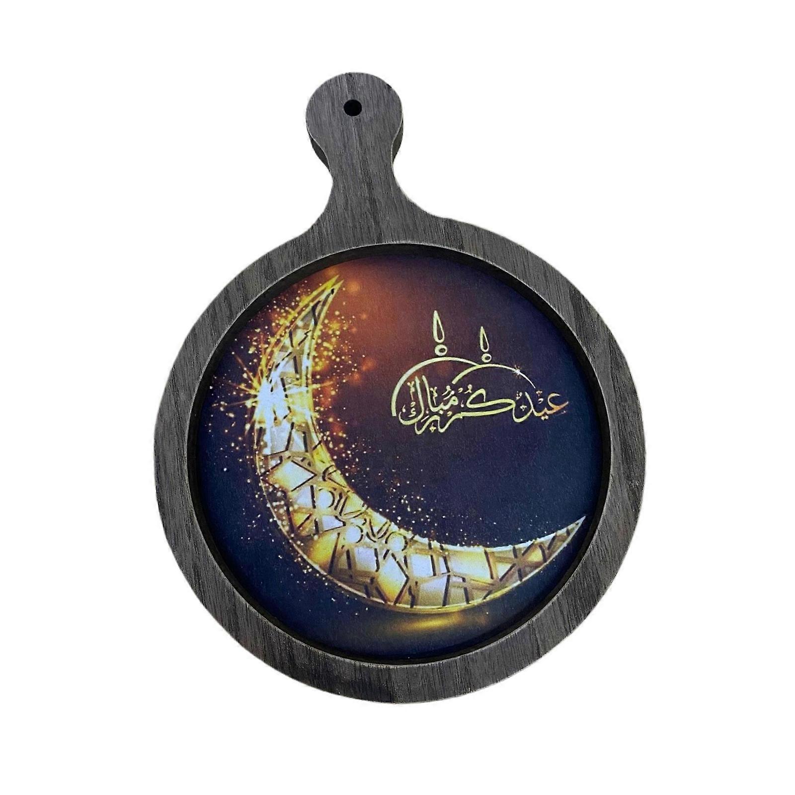 Functional Round Fruit Serving Tray Spacious Round Fruit Serving Tray Holder With Handle Ideal For Eid Festivities  small