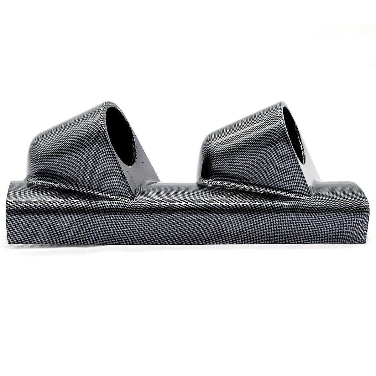 52mm Double Gauge Meter Cup Holder Bracket Plastic Stand Dash Mount Right