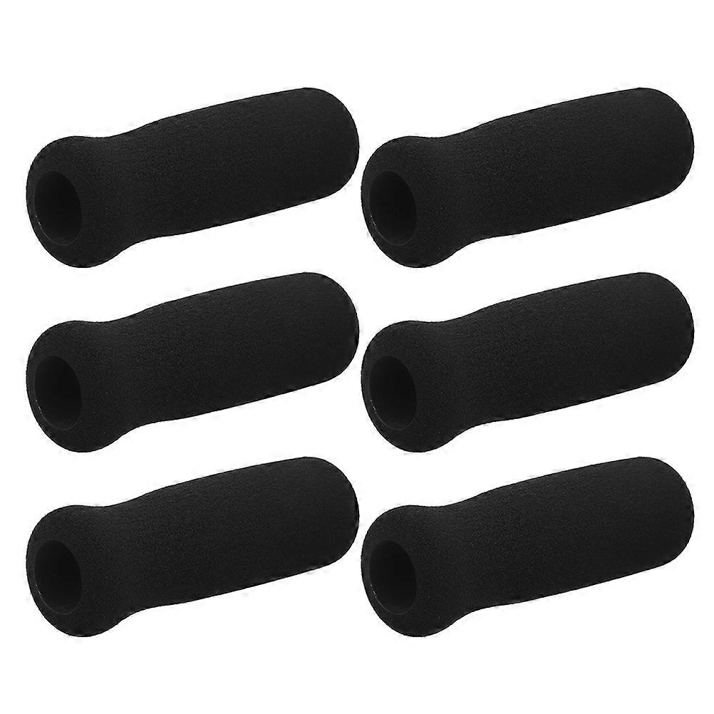 6pcs Crutch Handle Grips, Skid Resistant Wraps for Walking Canes – Ergonomic, Non Slip Cane Hand Grips for Comfort and Reduced Hand Fatigue