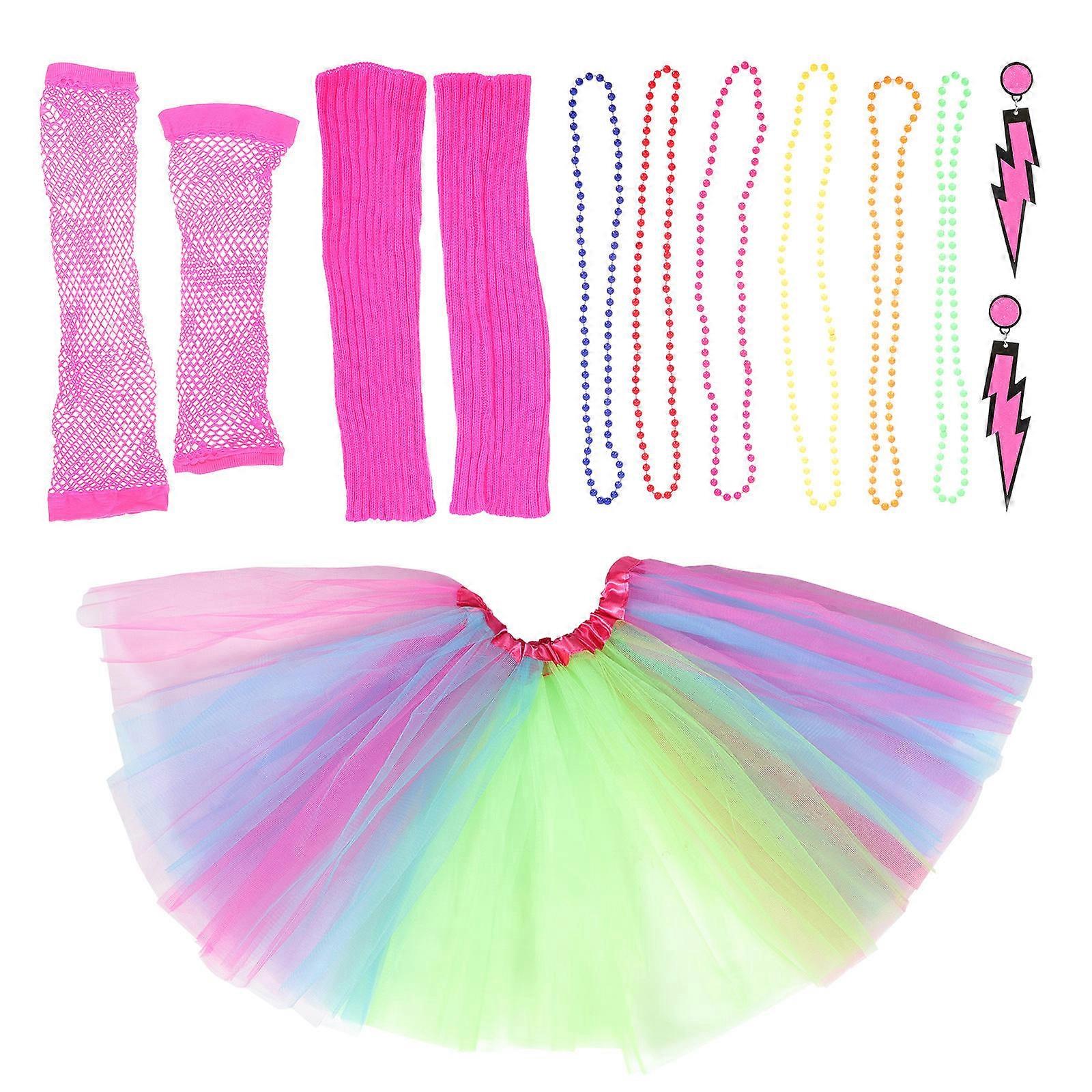 Ladies Fancy Dress Costume Accessories Assorted Color Disco Party Events 1 Set Fashion Enhancement
