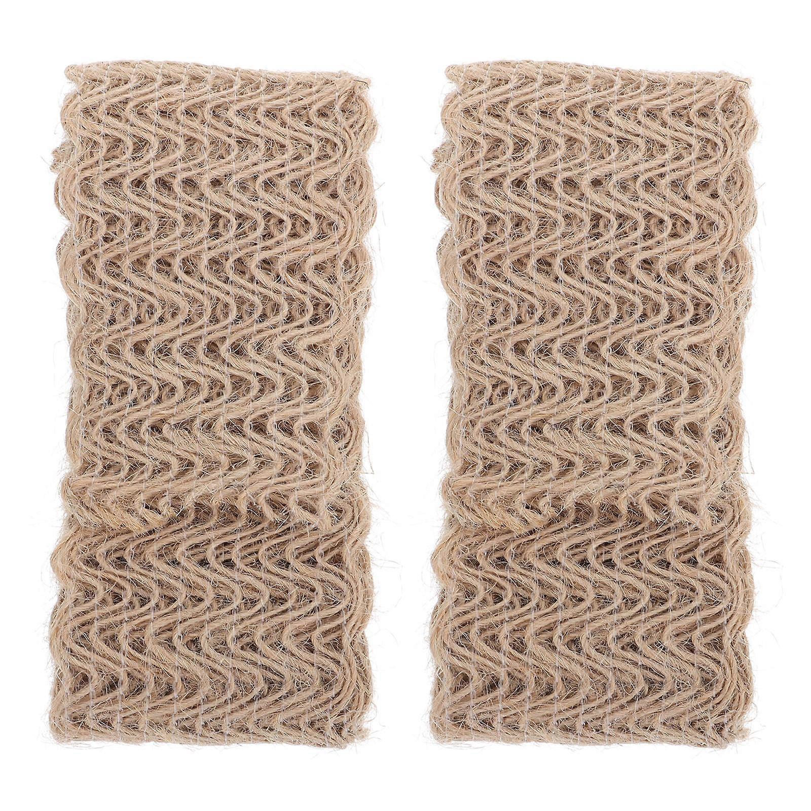 Manual DIY Rope 2Pack Ideal For Craft Enthusiasts Brown Scrapbook Material For Creative Projects