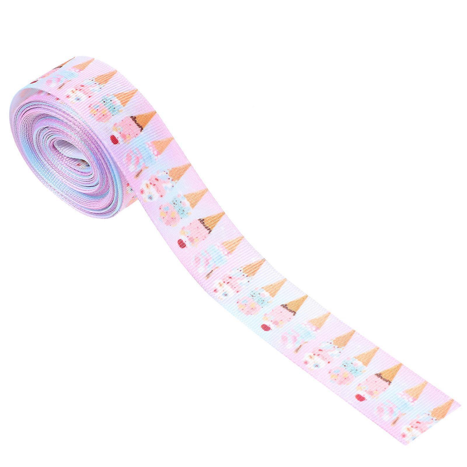 Craft Ribbon For Gift Wrapping Occasions Featuring Summer Theme Design With 450x2.5cm Dimensions 1Pcs