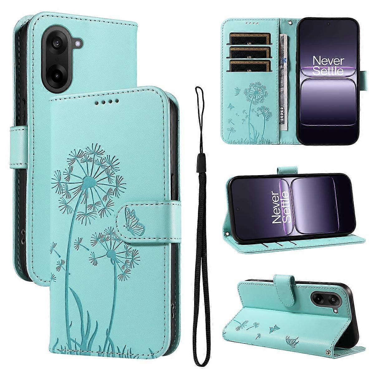 الهندباء تنقش نمط الوجه الجلود جراب الهاتف