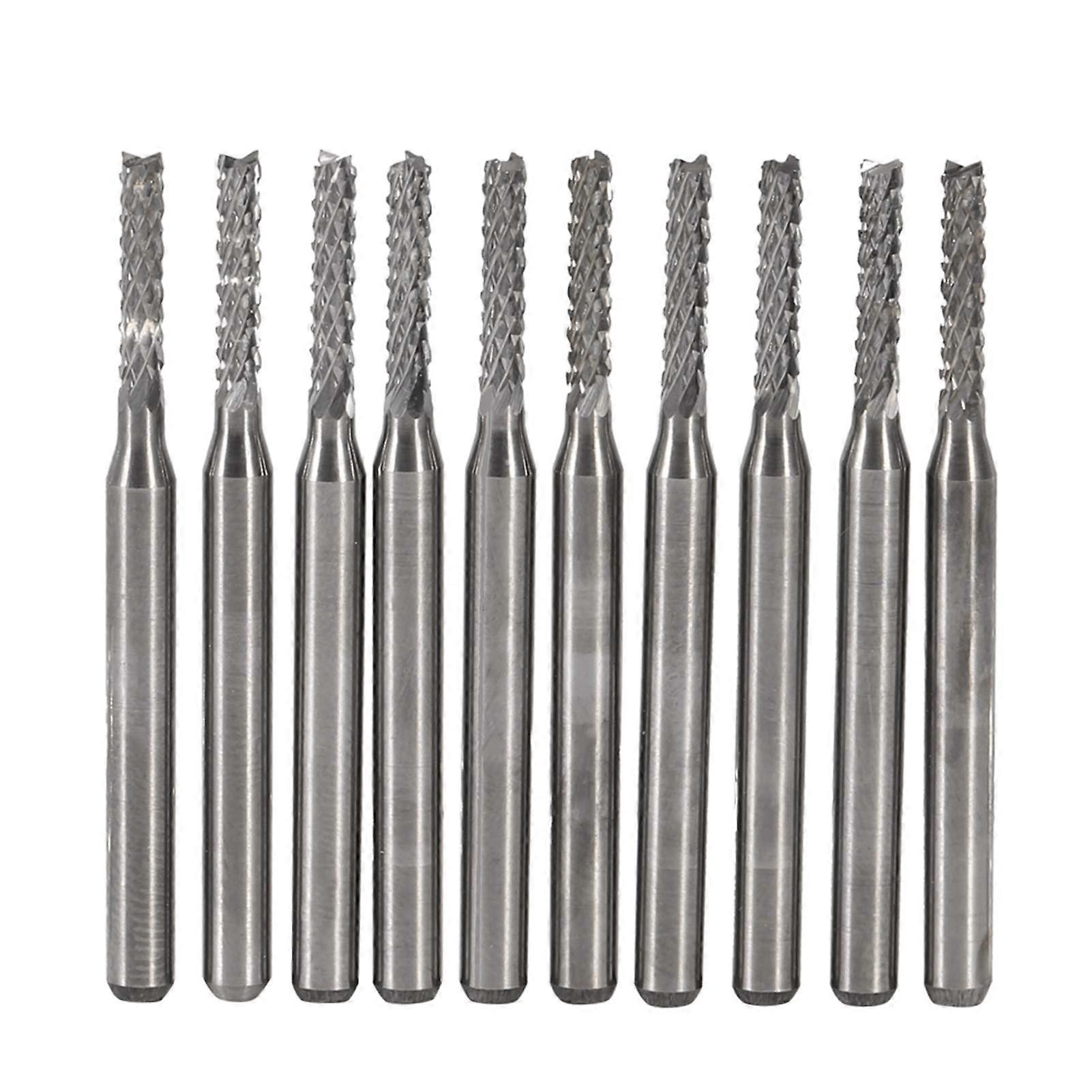 2mm Carbide End Mill Engraving Lice Abrasion Cutting Tool for Metal and Plastics
