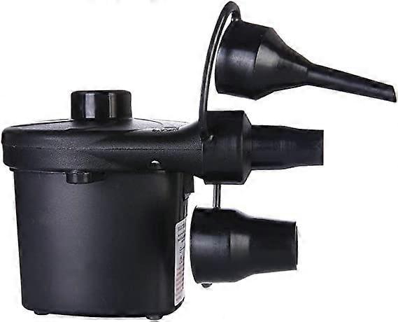 Electric Pump for Inflatables Quick Inflator and Deflator for Air Mattress, Camping, Pool Toys, with 3 Nozzles