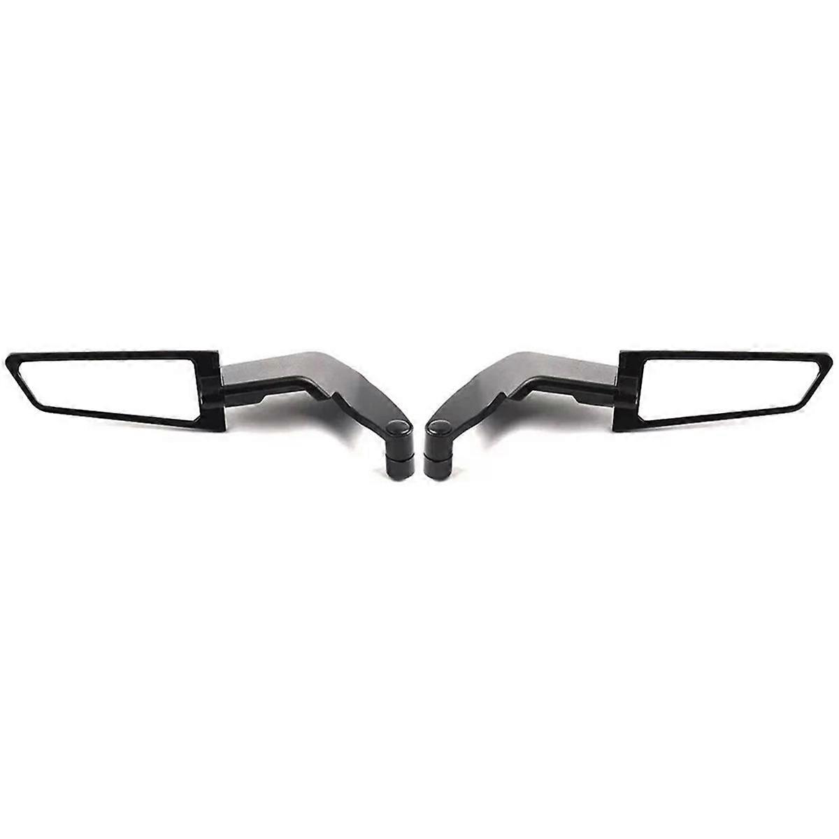 Motorcycle Mirrors Stealth Winglets Mirror to Rotate Adjustable Mirrors for MT07 2025 Mt07