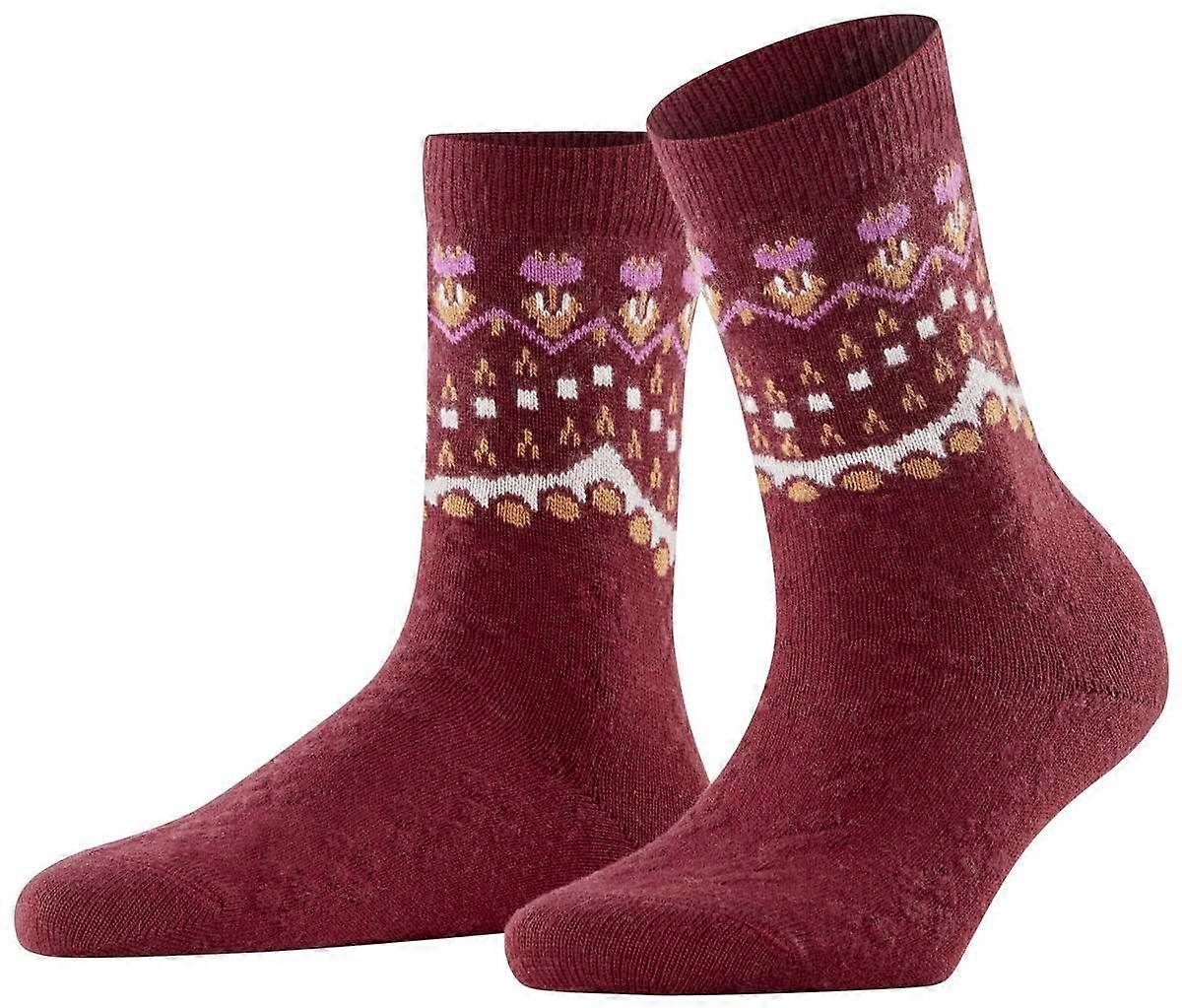 Falke Cosy Wool Special Edition Socks - Cayenne Red