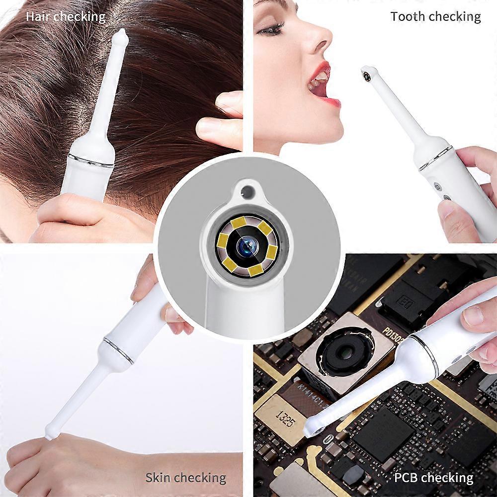Wireless WiFi Oral Dental Endoscope 6 LED Lights Snake Camera HD Video for iOS Android Handheld Teeth Inspection Endoscope