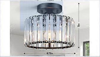 Aisle light corridor light entrance balcony simple modern checkroom entry creative crystal small ceiling lamp