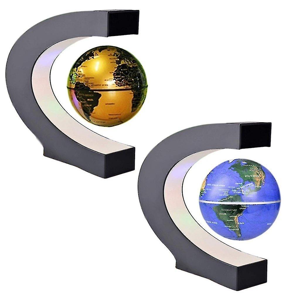 Led World Map Magnetic Levitation Floating Globe Home Electronic Antigravity Lamp Novelty