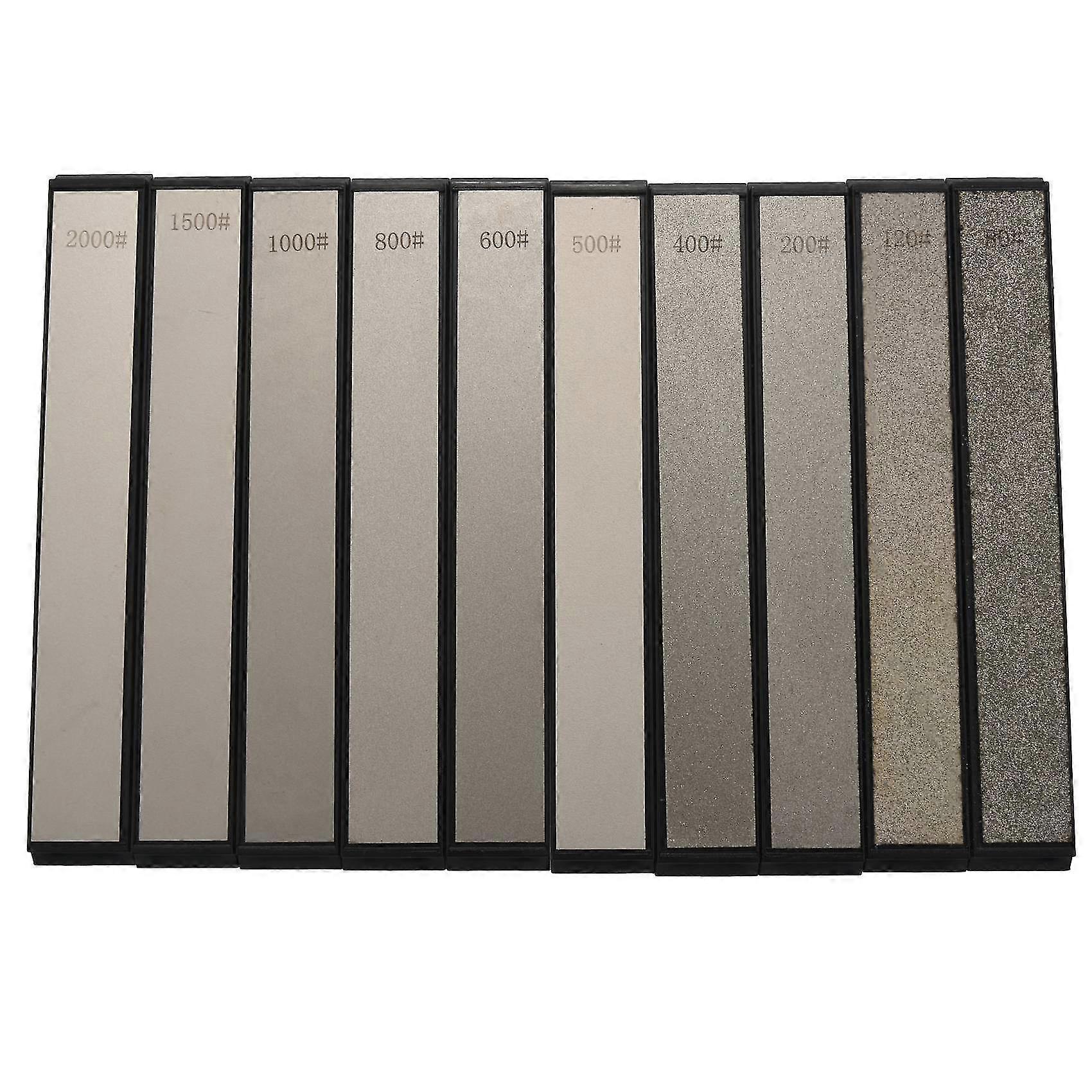 10Pcs Set Diamond Whetstone Knife Sharpener for Ruixin Edge Sharpener Edition 0822