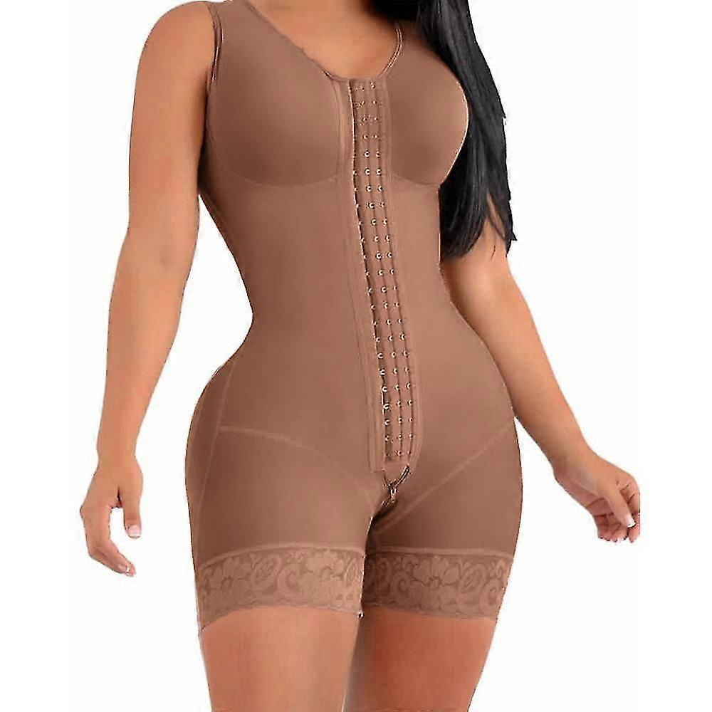 High Compression Short Girdle With Brooches Bust For Daily And Post-surgical Use Slimming Sheath Belly Women